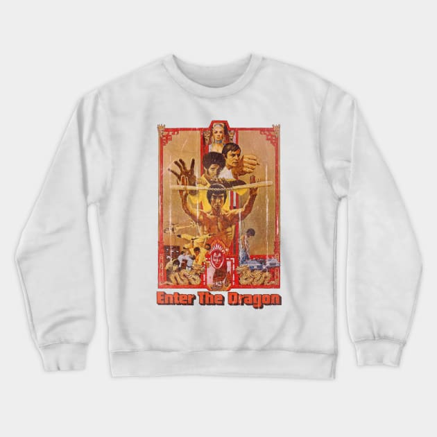 vintgae retro grunge 90s ETG Crewneck Sweatshirt by The Wrestling Brethren 